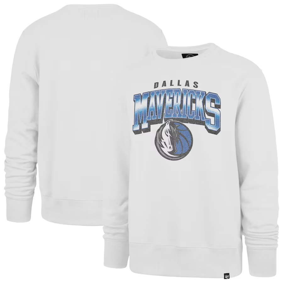 Men Dallas Mavericks white 2024 NBA hoodie